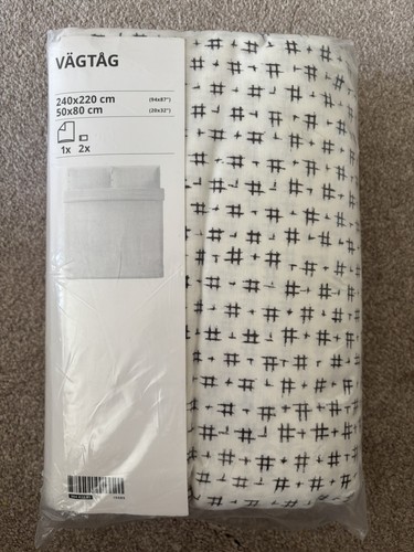 Ikea vagtag white - white, brown