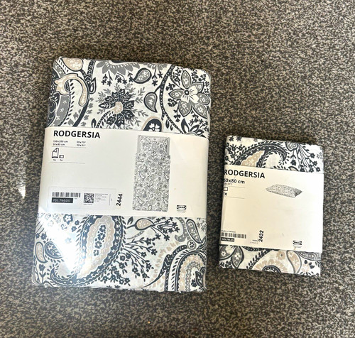Ikea rodgersia paisley duvet - ikea,