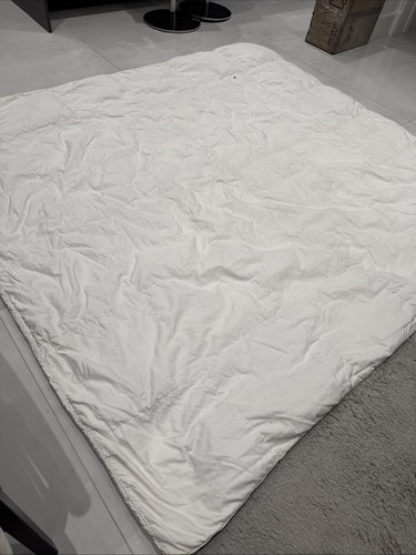 Feather filled double duvet - double,