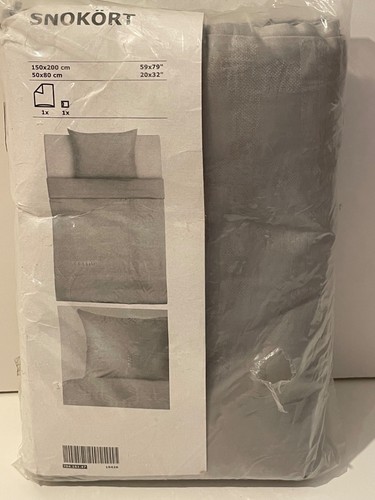 Ikea snokort grey duvet - ikea,