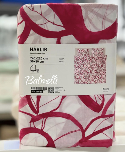 Ikea harlir white - white, pink