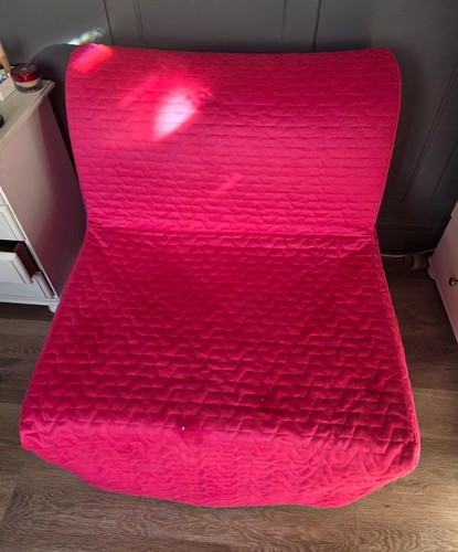 Ikea lycksele pink sofa bed - lycksele,