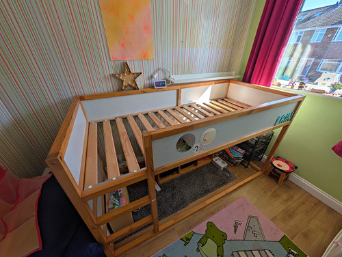 Ikea kura reversible - reversible, bed