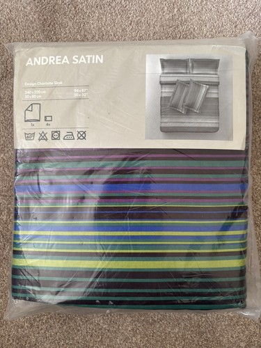 Ikea andrea satin king duvet - king,