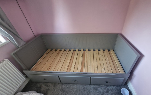 Ikea single trundle bed frame - trundle,