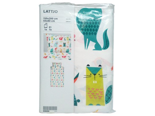 Ikea lattjo single duvet - single, cover